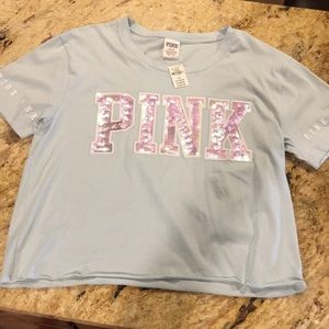 PINK bling tee shirt